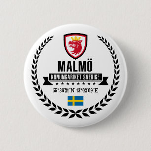 Badge Rond 5 Cm Malmö