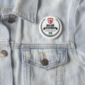 Badge Rond 5 Cm Malmö (En situation)