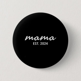 Badge Rond 5 Cm Mama Est 2024 Maman À Être