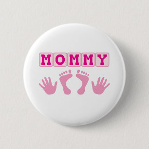 Badge Rond 5 Cm Maman
