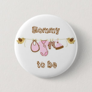 Badge Rond 5 Cm Maman à être