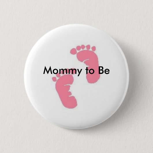 Badge Rond 5 Cm Maman à être (Devant)