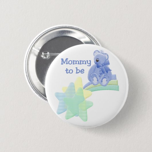 Badge Rond 5 Cm Maman à être (Devant & derrière)