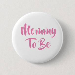 Badge Rond 5 Cm Maman à être Baby shower Boutons