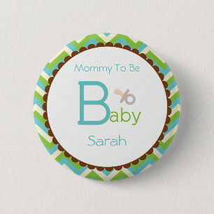 Badge Rond 5 Cm Maman à être bouton