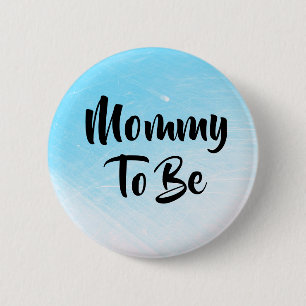 Badge Rond 5 Cm Maman à être boutons de baby shower