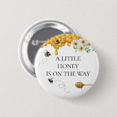 Badge Rond 5 Cm Maman à être le miel sur le chemin (Devant & derrière)