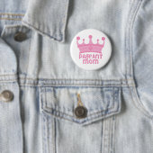 Badge Rond 5 Cm Maman au concours (En situation)