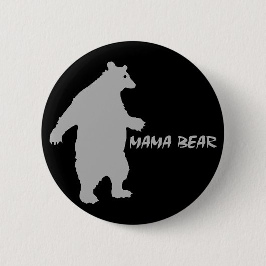 Badge Rond 5 Cm Maman Bear (Devant)