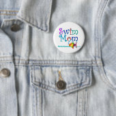 Badge Rond 5 Cm Maman de bain (En situation)
