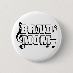 Badge Rond 5 Cm Maman de bande