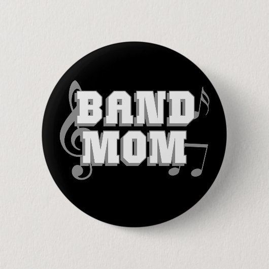 Badge Rond 5 Cm Maman de bande (Devant)
