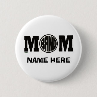 BADGE ROND 5 CM MAMAN DE BANDE (COUTUME)