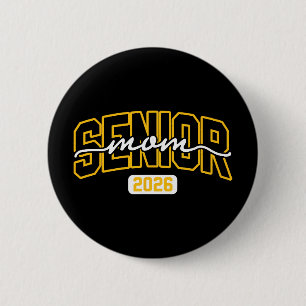 Badge Rond 5 Cm Maman de la promotion 2026 Lycée Remise des diplôm