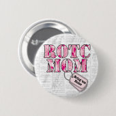 Badge Rond 5 Cm Maman de ROTC : Aide Recherchée (Devant & derrière)