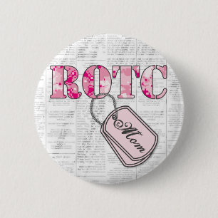 Badge Rond 5 Cm Maman de ROTC : Aide Recherchée