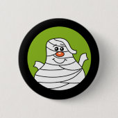 Badge Rond 5 Cm Maman d'Halloween (Devant)