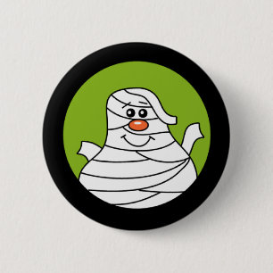 Badge Rond 5 Cm Maman d'Halloween