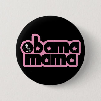 Badge Rond 5 Cm maman d'obama