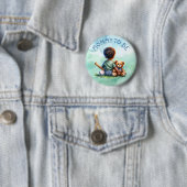 Badge Rond 5 Cm Maman doit être | BABY SHOWER (En situation)