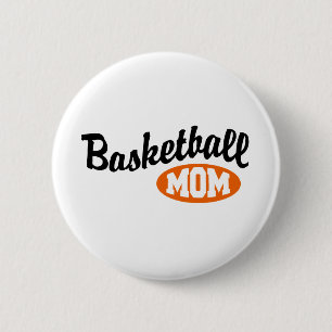 Badge Rond 5 Cm Maman du basket