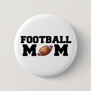 Badge Rond 5 Cm Maman du football