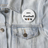 Badge Rond 5 Cm maman du football (En situation)