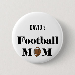 Badge Rond 5 Cm maman du football