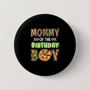 Badge Rond 5 Cm Maman du garçon anniversaire garçon amateur de piz