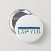 Badge Rond 5 Cm Maman fière d'un avocat (Devant & derrière)