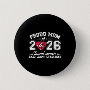 Badge Rond 5 Cm Maman fière d'un cadeau de musique de fin d'études