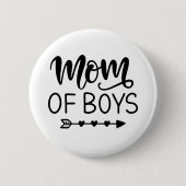 Badge Rond 5 Cm Maman garçon (Devant)