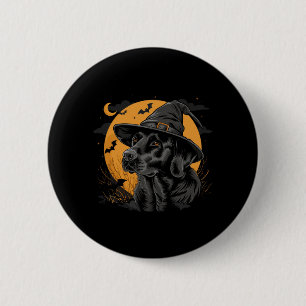 Badge Rond 5 Cm Maman Labrador Halloween drôle mignon chien Lab no