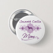 Badge Rond 5 Cm Maman lisse de colley (Devant & derrière)