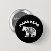 Badge Rond 5 Cm Maman Ours (Devant & derrière)