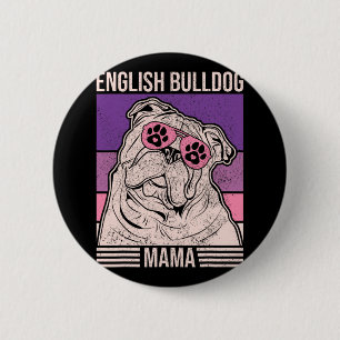 Badge Rond 5 Cm Maman propriétaire d'animal Compagne de l'animal t