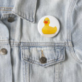 Badge Rond 5 Cm Maman ronde Duck Button (En situation)