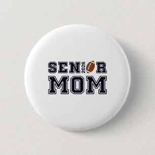 Badge Rond 5 Cm Maman senior Footll Cl de 2026 Parent fier