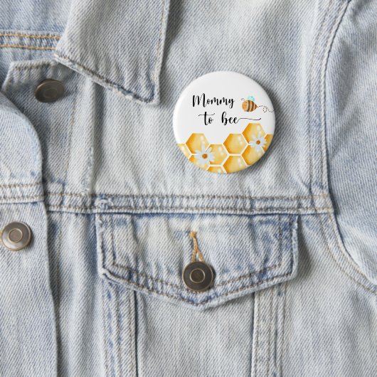 Badge Rond 5 Cm Maman to Bee (En situation)