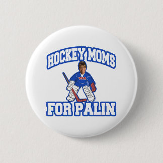 Badge Rond 5 Cm Mamans d'hockey pour Palin