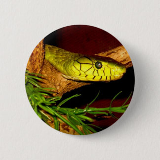 Badge Rond 5 Cm Mamba vert