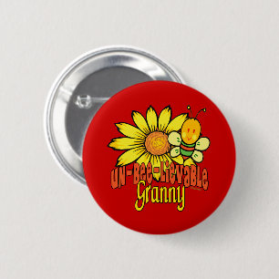 Badge Rond 5 Cm Mamie incroyable