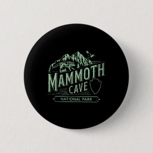 Badge Rond 5 Cm Mammoth Cave National Park Kentucky Nature Randonn