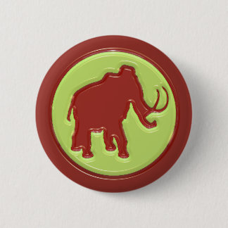Badge Rond 5 Cm Mammouth laineux