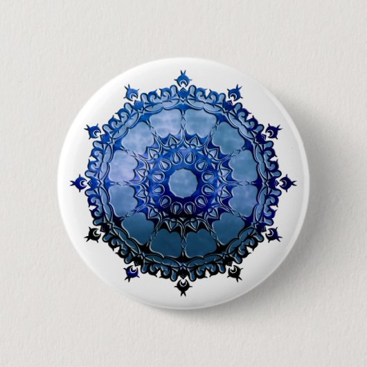 Badge Rond 5 Cm Mandala celtique (Devant)