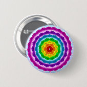 Badge Rond 5 Cm Mandala Chakra (Devant & derrière)