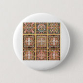 Badge Rond 5 Cm Mandala de Kongokai (Devant)