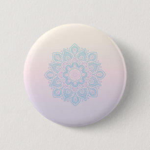 Badge Rond 5 Cm Mandala de sérénité