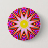 Badge Rond 5 Cm Mandala fractal - 18 (Devant)