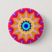 Badge Rond 5 Cm Mandala fractal - 19 (Devant)
